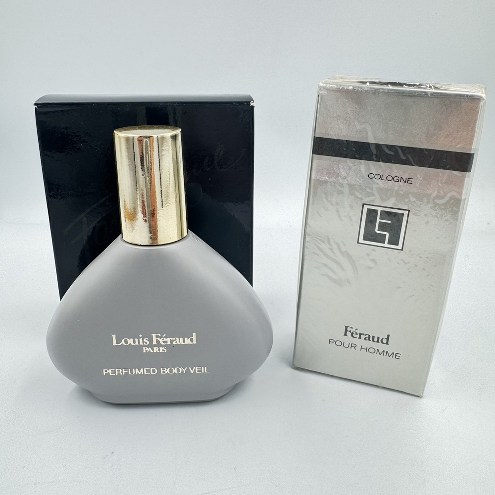 Vintage 1984 Avon Feraud Homme Cologne 1983 Body Veil Lot